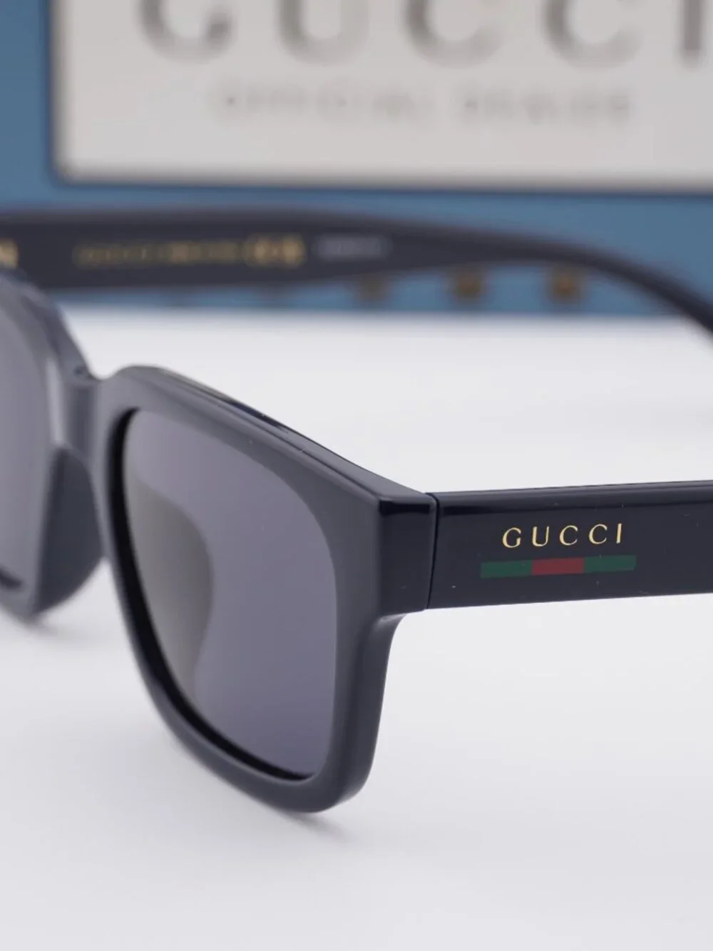 Gucci GG1857SK 003 Square Men Sunglasses - Blue